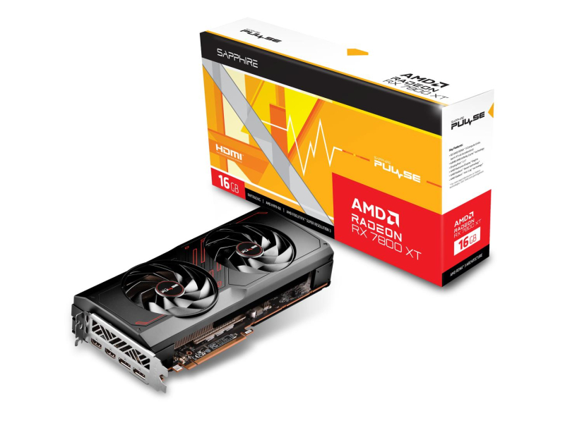 Sapphire Radeon RX 7800 XT PULSE 16GB GDDR6